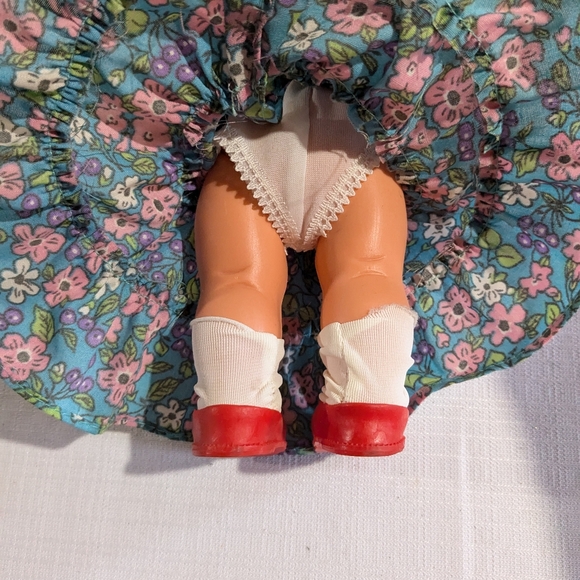 VTG rare Monica doll red hair blue eyes Mighty star Goodtime toys Hong Kong - Picture 15 of 16